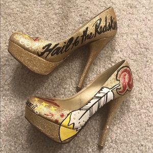 NFL Redskins Heels